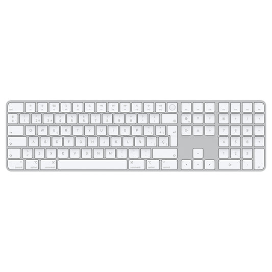 Magic Keyboard con Touch ID y teclado numérico para modelos de Mac con chip de Apple - Español - Teclas blancas