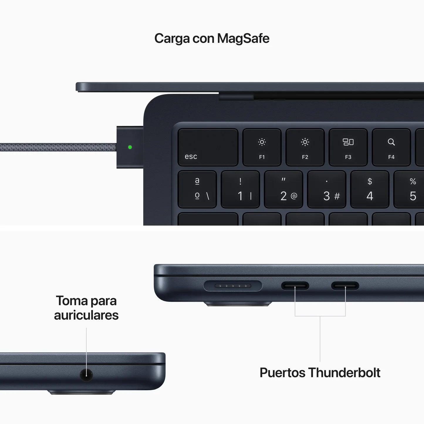 Macbook Air M2 13 pulgadas 8GB de Ram